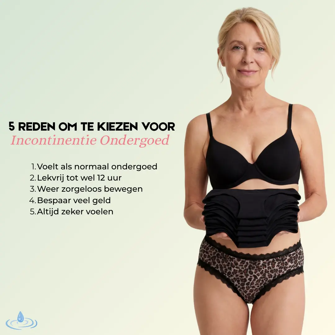 5 Redenen Waarom Incontinentieondergoed Zóveel Rust Geeft